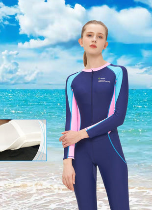 Women's UPF 50+ Full Wetsuit Swimsuit - Sidiou Group