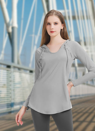 Women's UV Sun Protection Hooded Sweatshirt - Sidiou Group