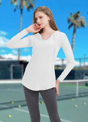 Women's UV Sun Protection Hooded Sweatshirt - Sidiou Group