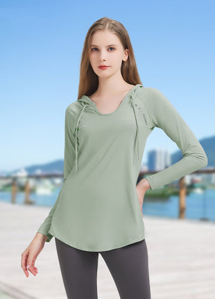 Women's UV Sun Protection Hooded Sweatshirt - Sidiou Group