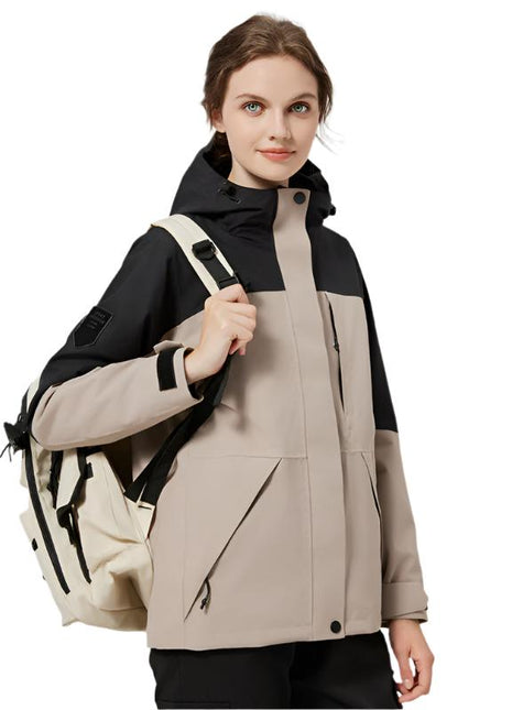 Women's Waterproof 3 - in - 1 Ski Jacket - Sidiou Group