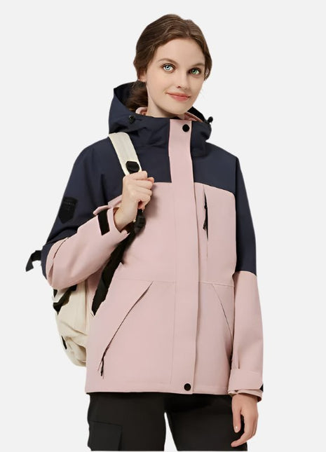 Women's Waterproof 3 - in - 1 Ski Jacket - Sidiou Group