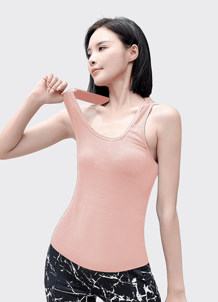 Women’s Wide Strap Ribbed Tank Top - Sidiou Group