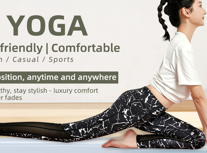 yoga outfit banner