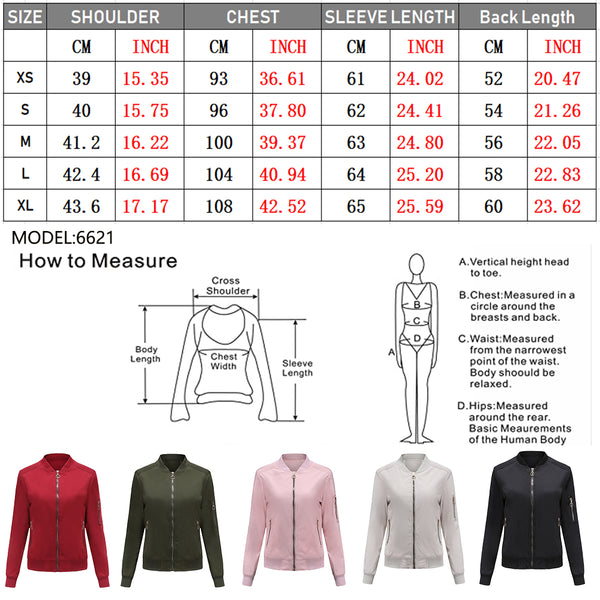 Sidiou Group Anniou High Quality Autumn Winter Women Fashion Casual Cotton Bomber Jackets Full Zip Stand-up Collar Bomber Jacket