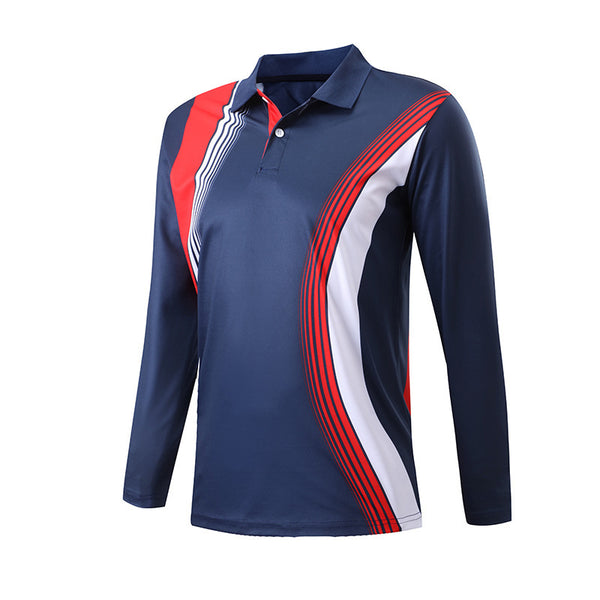 Factory Wholesale OEM Supplier Womens Golf Apparel Long Sleeve Polo Shirts Quick Dry Polyester Spandex Sports Tennis Clothing