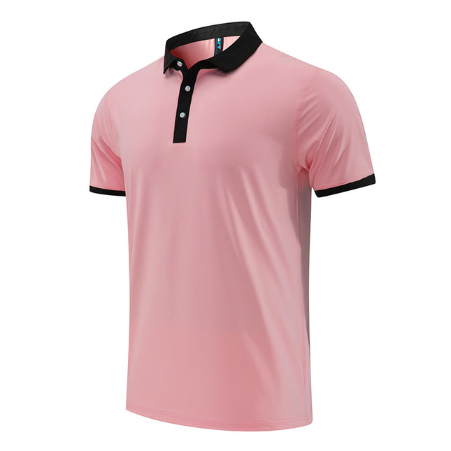 Ladies Short-sleeved T-shirt Breathable Quick-drying Slim Casual Outdoor Polo Shirt Women's Golf Wear Tennis Clothes