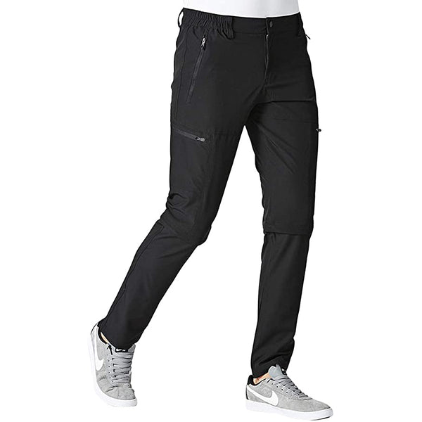 Sidiou Group Anniou Casual Thin Outdoor Sport Riding Trekking Pants Men Quick Dry Zip Off Convertible Walking Hiking Trousers With Adjustable Buckle