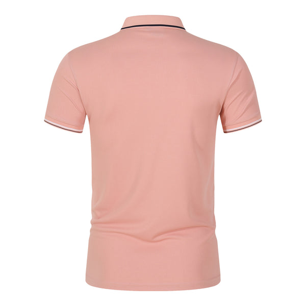 Sidiou Group Anniou Customized Print Logo T Shirt Short Sleeve Blank Color Polo Shirts Summer Running Quick Dry Sport Polo Shirts