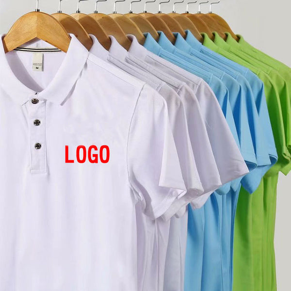Sidiou Group Anniou OEM Solid Color Polo Shirts Cotton Men Printed Logo Embroidery Text Custom Cultural Shirt Advertising Polo t shirt