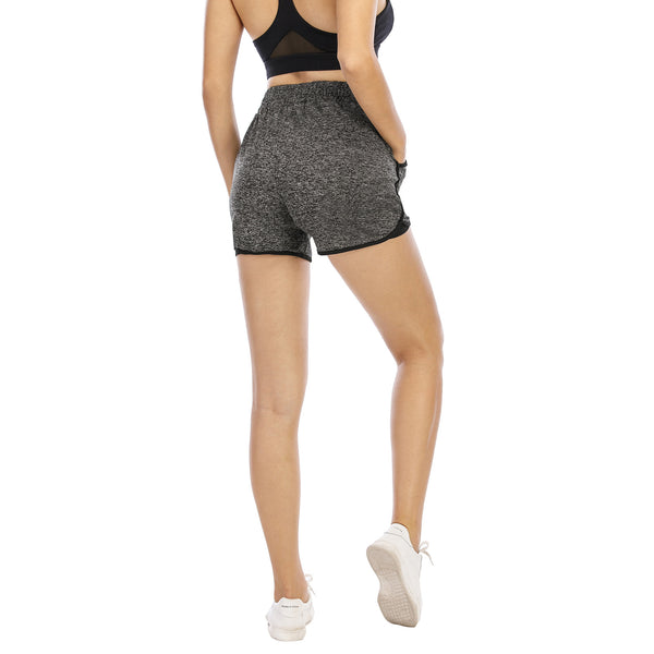 Sidiou Group Anniou Women Fashion Leisure Fitness Running Shorts Loose Women's Workout Shorts Yoga Shorts With Pocket