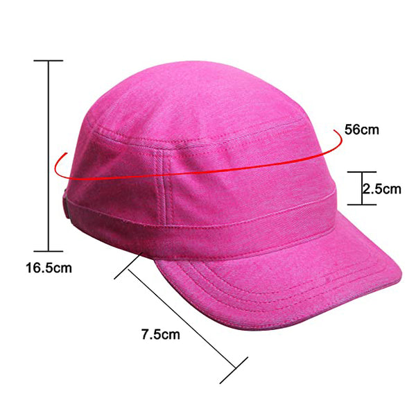 Sidiou Group Anniou Latest Jeans Cap Flat Hat For Women Fashionable Hat For Outdoor & Travel Casual Army Cap