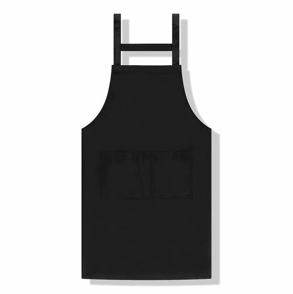 Sidiou Group Anniou Custom Printing 100% Polyester Fiber With Pocket Solid Color Cooking Kitchen Unisex Chef Waiter Cafe Customized Logo Aprons