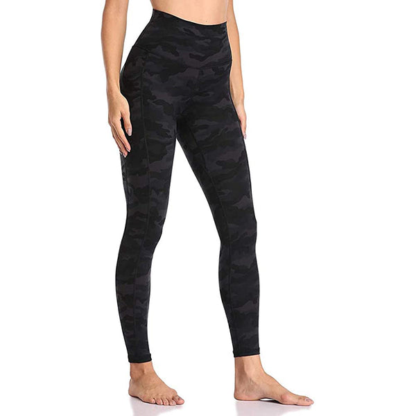 Sidiou Group Anniou Fitness Yoga Pants Womens Sports Leggings Elastic Mesh Gym Pants Workout Tight Running Pants
