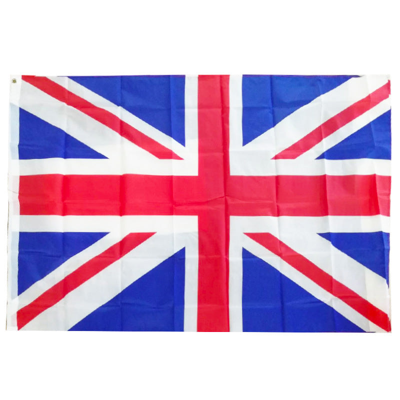 Sidiou Group Anniou Wholesale Cheap High Quality Country Silk Screen Printing National Flag UK Flag For Election