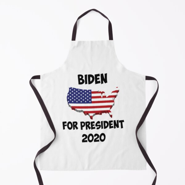 Customized Design Logo Cheap Price 100% Polyester Apron Biden for President USA Vote Election Aprons