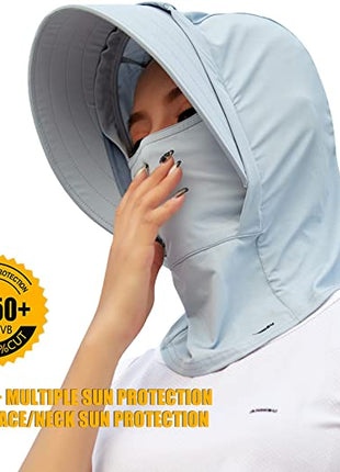 3 - in - 1 UV Sun Protection Face Mask and Balaclava - Sidiou Group