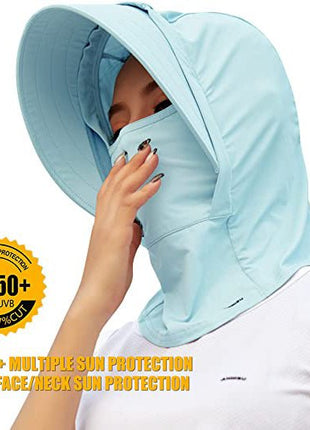 3 - in - 1 UV Sun Protection Face Mask and Balaclava - Sidiou Group
