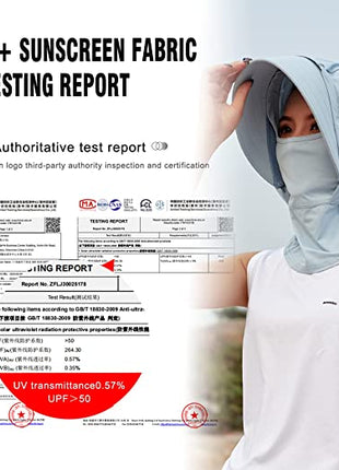 3 - in - 1 UV Sun Protection Face Mask and Balaclava - Sidiou Group