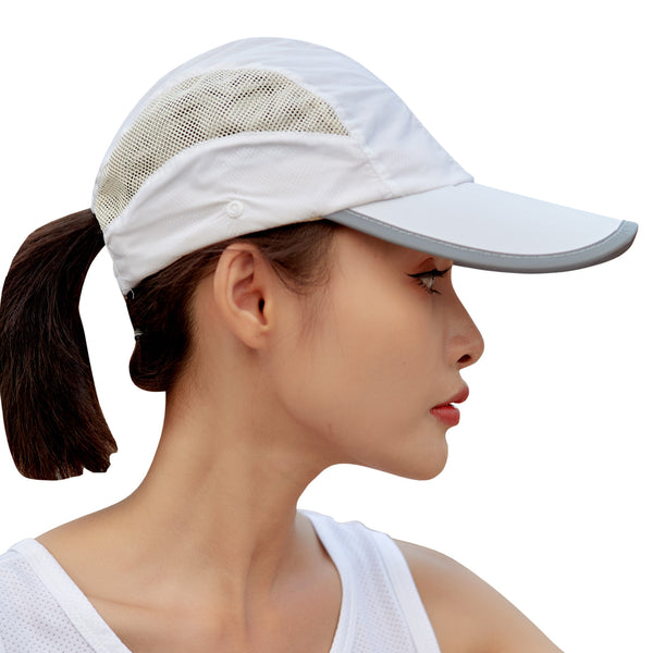 Sidiou Group Anniou UPF50+ Sun Hat Summer Unisex Baseball Cap and Neck Gaiter UV Protection Set Foldable Mesh Baseball Hat Quick Drying Sports Cap