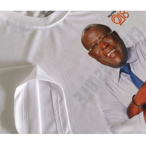 Sidiou Group Anniou Wholesale Cheap White T Shirt Design Printing Custom Polyester Blank Plain Political For Election T Shirt