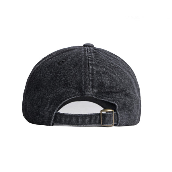 Sidiou Group Casual Street Style 6 Panel Denim Hats Sports Outdoor Sunscreen Cap Lightweight Fashion Baseball Hat For Unisex