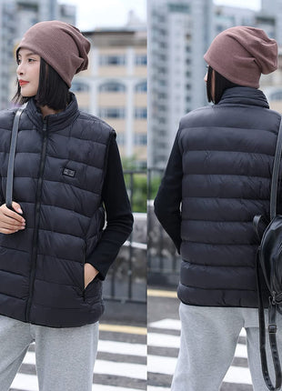 5 Area Heated Down Vest - Sidiou Group