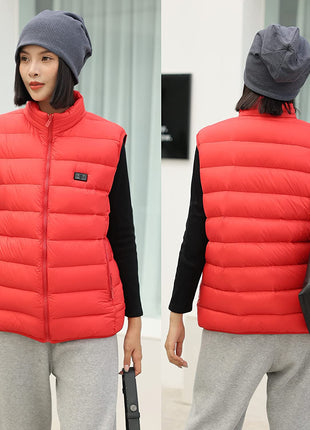 5 Area Heated Down Vest - Sidiou Group