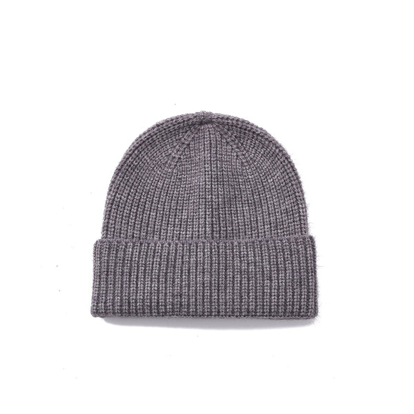 Sidiou Group Casual Unisex Simple Style Solid Color Knitted Hat Street Winter Outdoor Windproof Hats Fashion Warm Beanie Hat