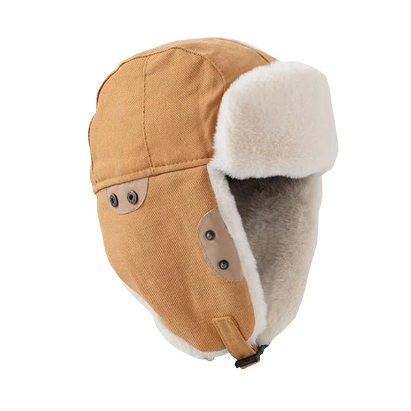 Sidiou Group Windproof Warm Hat Winter Autumn Ear Protection Cotton Ushanka Hat Thickening Outdoor Sports and Ski Hat Women Men