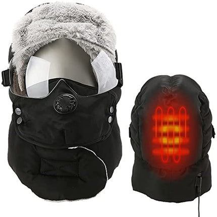 Men and Women's 3 Levels Control USB Heated Hat