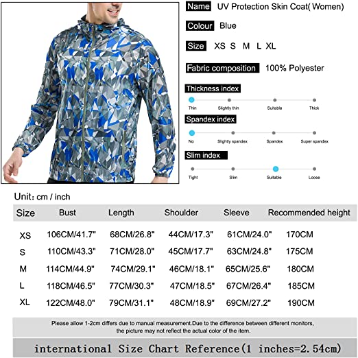 Sidiou Group Anniou Outdoor UPF40+ Anti UV Sun Protection Clothing Skin Coat Quick Dry Waterproof Lightweight Windbreaker Cycling Running Jackets