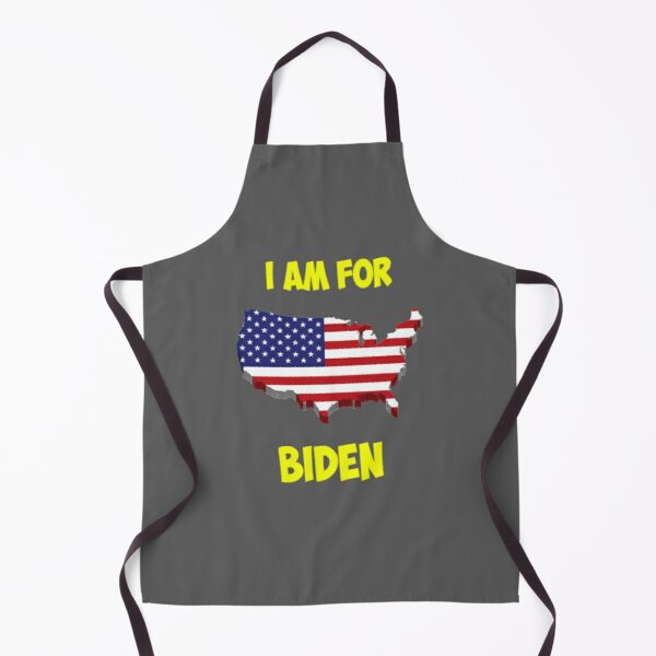 Customized Design Logo Cheap Price 100% Polyester Apron Biden for President USA Vote Election Aprons