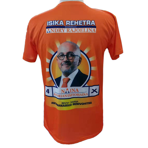 Sidiou Group Anniou Custom Promotional T shirt 100% Cotton Election T-shirts Election Campaign t shirt