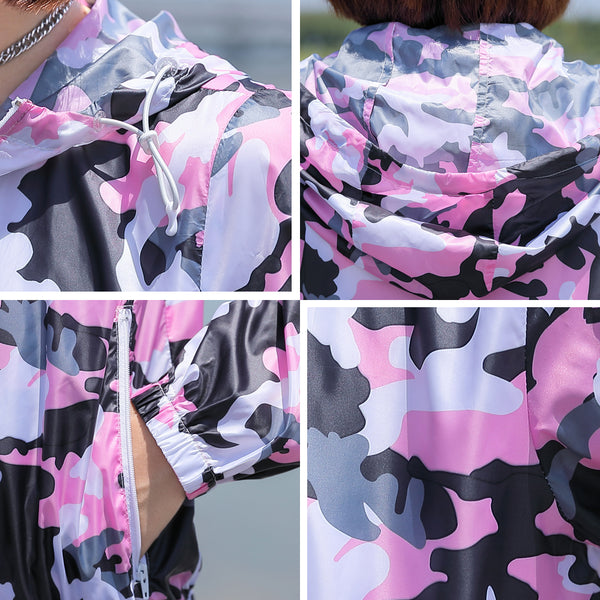 Sidiou Group Anniou Women UPF 50+ Anti UV Jackets Summer Outdoor Ykk Zipper Skin Coat Quick-Drying Waterproof  Sun Protection Clothing For Hiking