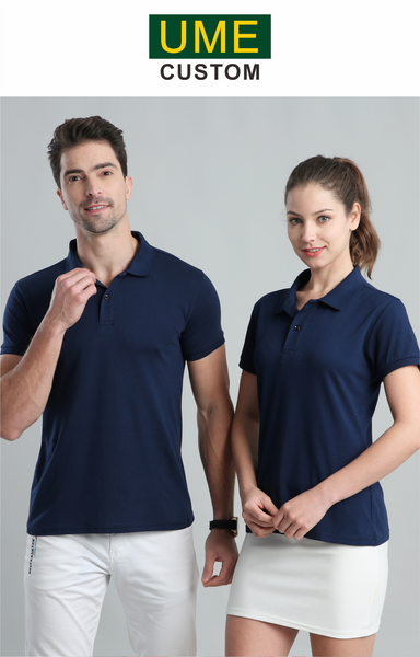 China Wholesale Summer Cheap Casual Short-sleeved 100 % Polyester Polo T-shirt Custom Plain Personalised POLO Shirts Design Men and Women