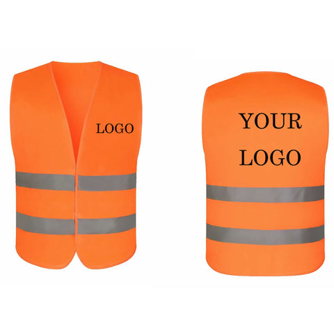 Sidiou Group Design Reflective Vest Print Logo Men Woman Custom Embroidered Safety Vests Company Team Work Uniforms
