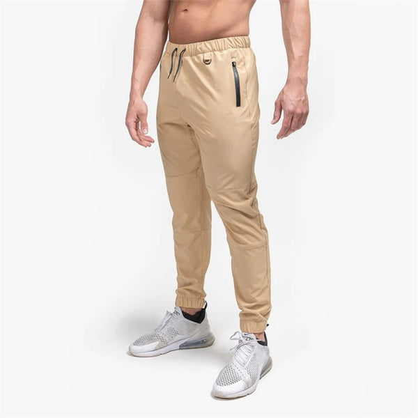 Sidiou Group Anniou Men's Fitness Sweatpants Sports Elastic Trousers Gyms Bottom Track Pants Casual Track Joggers Pants for Men