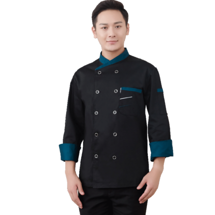 Custom Logo Women Men Chef Shirts Catering Autumn Workwear Clothes Restaurant Uniforms Coat Kitchen Cook Clothing Online Design