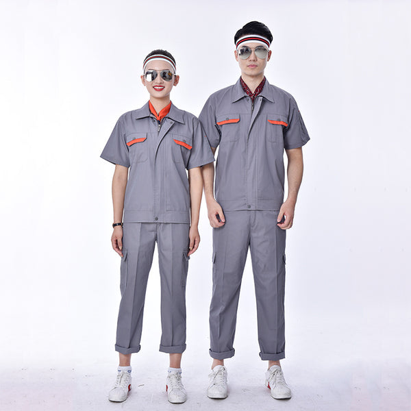 Wholesale Professional Automobile Repair Workwear Uniform Tooling Machine Repair Labor Protection Clothing Custom Embroidery Logo Adult Overalls Suit