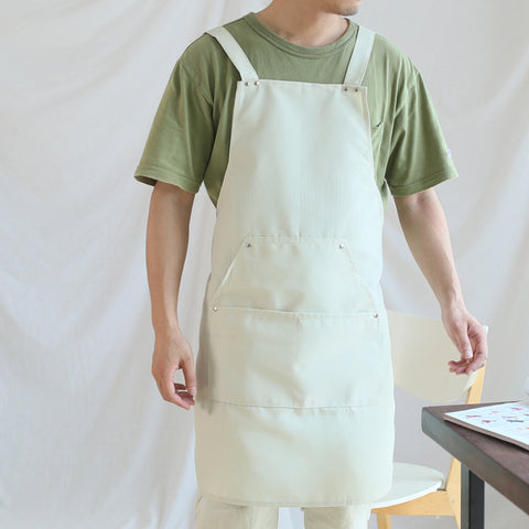 Plain Aprons In Bulk Anti-fouling Home Chef Baking Clothes With Pockets For Unisex Create Your Own Custom Aprons Logo Embroidered Aprons