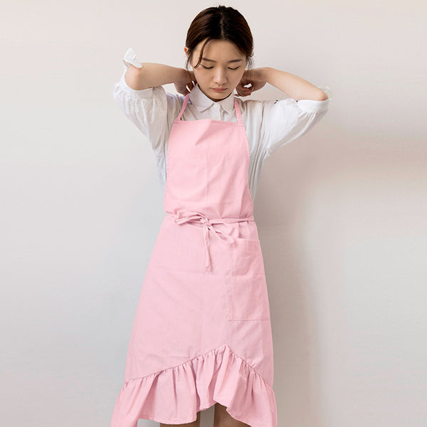 Aprons From China Wholesale Fashion Manicurist Overalls Build Your Own Apron Female Cute Home Kitchen Skirt Style Custom Logo Design Apron