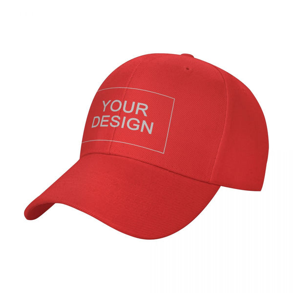 Sidiou Group Anniou Custom Made Caps Baseball Hats for Sports Teams Unisex Adjustable Trucker Hat Design Your Own Logo/Text/Picture Printed