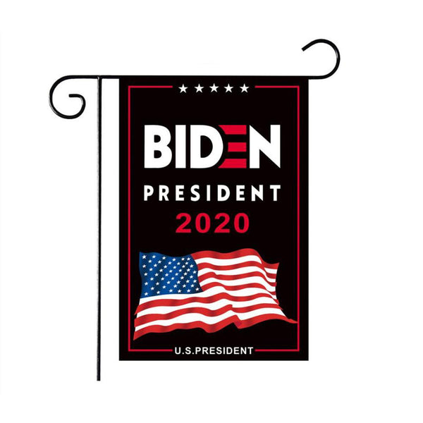 Customized 30x45cm President Campiagn Flag Double Sided Fabric US Election Flags Outdoor Decoration For Yard Garden Home