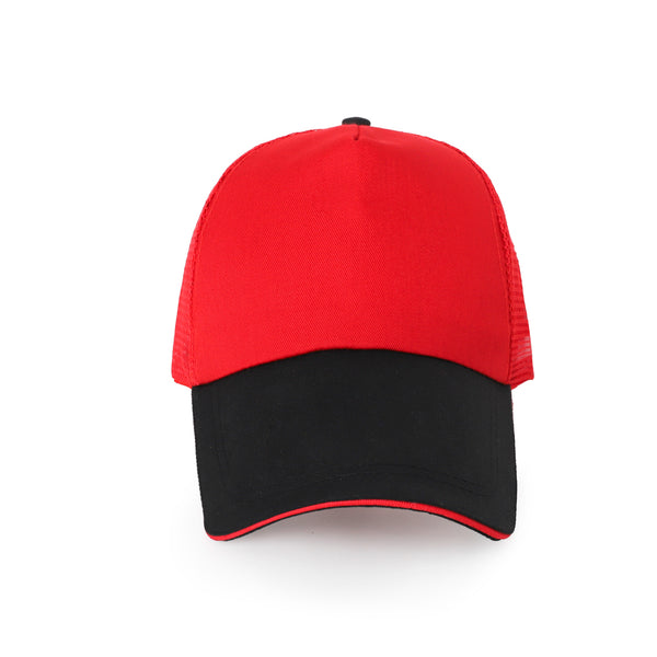 Sidiou Group Summer Leisure Sports Wholesale Hats Unisex Custom Logo Fashion Breathable Color Matching DIY Mesh Baseball Hats