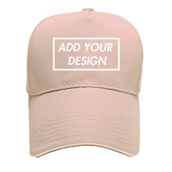 Sidiou Group Customized Add Your Design Print Logo Text Photo Promotional Cap For Men Women Create Your Own Baseball Cap