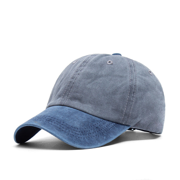 China Hats Manufacturer Custom Design Your Own Logo On Line Embroidered Baseball Cap Washed Cotton Personalized Retro Women's Team Hats  Wholesale