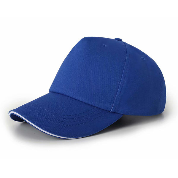 Sidiou Group Anniou New Unisex OEM DIY 100% Cotton 5 Panel Baseball Cap with Logo Adult Curved Visor Hat Custom Snapback Hats Embroidery Print Logo
