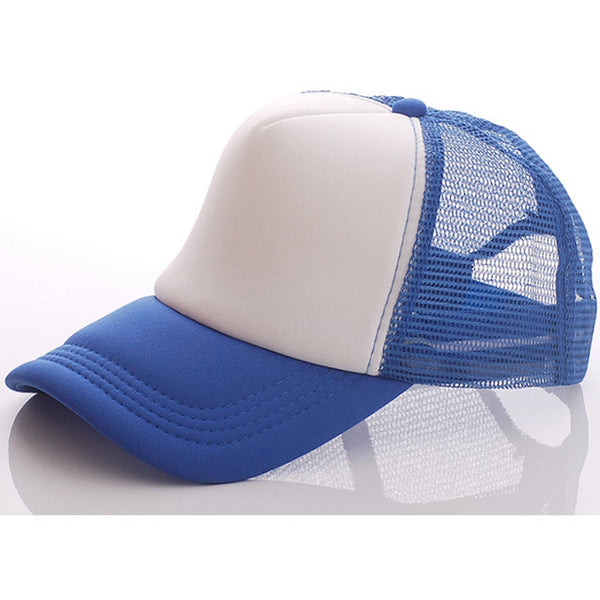 Wholesale Embroidered Trucker Hats No Minimum Men Adjustable Breathable Custom Your Own Logo Adult Summer Cheap Blank Baseball Cap