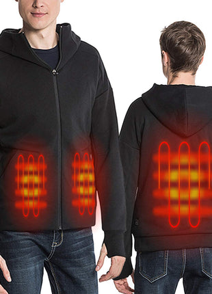 Anniou Mens Heated Hoodie Jacket - Sidiou Group